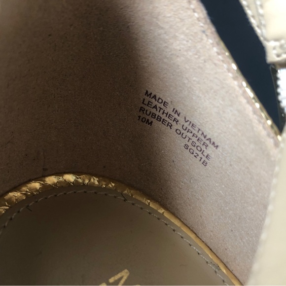 Michael Kors Gold Height Heels US 10 - Picture 9 of 12